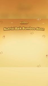 Bumboo Abon - Abon Tekstur Lembut MPASI Si Kecil