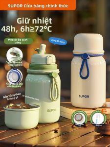 Supor | Thermal Mug Insulated Aesthetic Student Ceramic