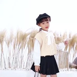 Boots for Kids Girls Red Suede Upper Heels Martin Boots 3-12Years Kids Black Single Shoes British Style Dress Shoes