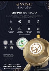 REGULATOR GAS LPG VASA | OTOMATIS AMAN GERMANY TECHNOLOGY | 100% ORIGINAL