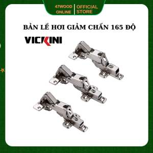 1 Cái Bản lề 165 độ IVAN bật giảm chấn - Bản lề bật cửa tủ 165 độ phụ kiện ngành gỗ 47wood