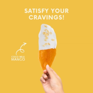 Siams Royal Coco Milk Mango มะม่วงเคลือบกะทิ 108g