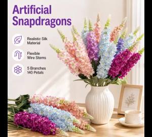 Artificial Hyacinth Flowers Home Room Wedding Celebration Festival Outdoor Garden Wall Yard DIY Gift Box Decor Accessory 2026