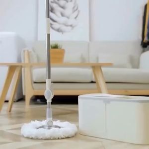 Magic Spin Mop With Spinner And Bucket Tornado Mop 360 Easy Microfiber Rotating Floor Cleaning.