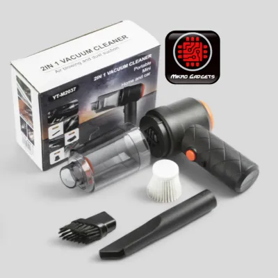 Penyedot Debu portable vacuum vacum Mobil motor Elektrik 12V recharge