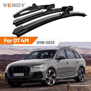 For Audi Q7 4M 2016-2023 2017 2018 2019 2020 2021 2022 Front & Rear Windshield Wiper Blades Windscreen Wipers Set Accessories