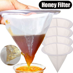 150 Mesh Honey Mesh Filter Bag Conical Food Grade Impurity Filter Reusable Nylon Filter Bag Kitchen Tools