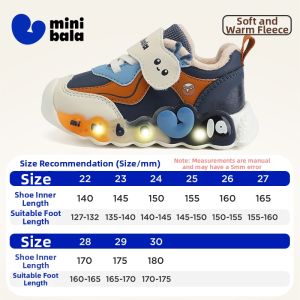 MINI BALA | Blinking Light Breathable Children Sports Shoes