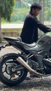 Knalpot Kawasaki Z900 Full System Type GT-5 Triton Original