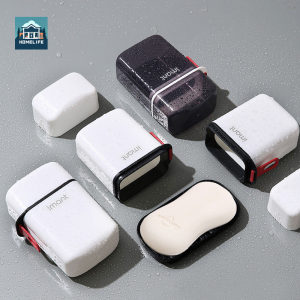 Portable Travel Soap Box Soap Storage Box With Lid Drain Travel Outdoor Small Sealed Soap Holders For Travel
