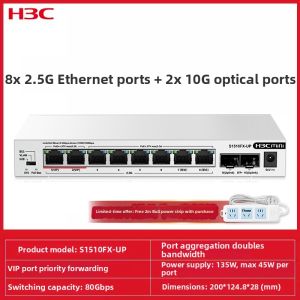 H3C | POE 2.5G 8 Ports 10GB Ethernet Network Switch