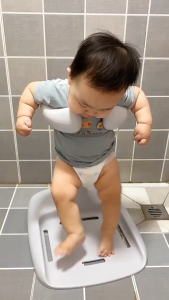 HAIS 3-in-1 Bath Stand for Baby Standing Bath Adjustable Baby Bath Baby Shower Stand Shower Support Armrest Standing Support Safety Anti Slip  6 Months+