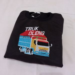 stelan anak | TRUCK OLENG | BORDIR KOMPUTER | Bahan baby tery | BAYAR DI RUMAH AJA |