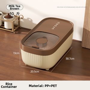 Pest-Proof Moisture-Proof Large Capacity Sealed Rice Container 20lb