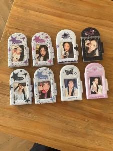 🔥ส่งด่วน🔥อัลบั้มรูปภาพ 3 นิ้ว 40 ช่อง สไตล์เกาหลี PVC สําหรับใส่โฟโต้การ์ด ไอดอล