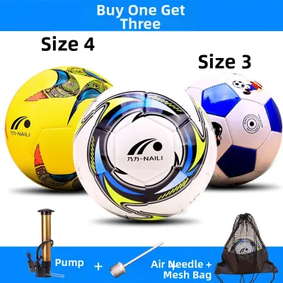 JIEKESAI | Durable Training Football 4 Size