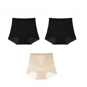 MiiOW | High Waist Abdomen Control Panties Womens Summer Underwear Briefs High Waist Lift Butt Cat Person Qipao Special Use Thin Model