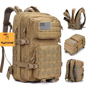 Tucano กระเป๋าปีนเขากลางแจ้ง กระเป๋าตาข่ายลายพราง กระเป๋าเป้ล่าสัตว์ทางยุทธวิธี กระเป๋าเป้สะพายหลังกันน้ำ อุปกรณ์เดินป่า ถุงตาข่ายตั้งแคมป์ กระเป๋าเป้ใหม่