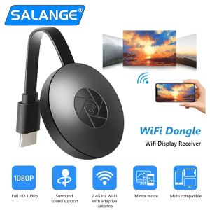 Salange G2 1080P G2 For MiraScreen Display Anycast Wifi HDMI-compatible Portable Miracast Dongle Compatible For TV Mirror Screen