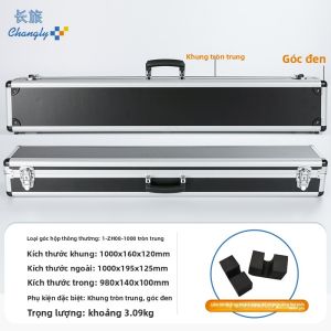 changly | Hộp Lưu Trữ Dụng Cụ Cá Nhôm Hợp Kim Vỏ Cứng