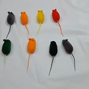 Mainan Tikus Pencet Karet Mirip Asli Mainan Anak Kucing Anjing Mini Bunyi Cit Lucu Interaktif Cat Toys