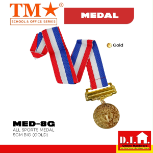Do It Home TM All Sports Medal 5cm Big Gold MED-8G