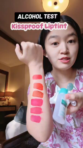 CHEMIST SHEA Kiss Proof Lip Tint (7mL) by Mixtrue Beauty - Liquid lipstick - Kiss proof - Sunset shade - FDA approved