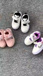 Sepatu Anak Sneakers Mickey Cool Import Murah Lampu LED