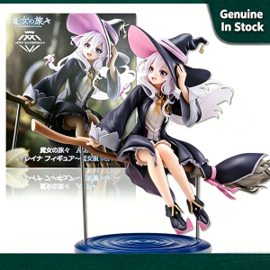 Bandai | New Anime Wandering Witch: The Journey Of Elaina 20cm Elaina PVC Action Figure Model Toys For Kids Birthday Gift