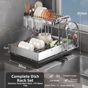 junhong | Drainage and Storage Rack Stainless Steel