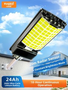 Hagesi | Waterproof Solar Powered High Efficiency Courtyard Lighting