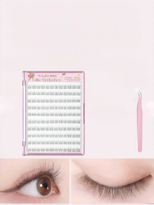 MENGLISI | Easy-to-apply Short Natural Looking False Eyelashes