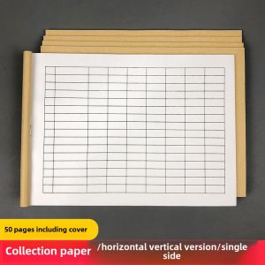 Blank 16K Statistical Form Book Financial Accounting Ledger Universal Template Notebook for Business And Office Use