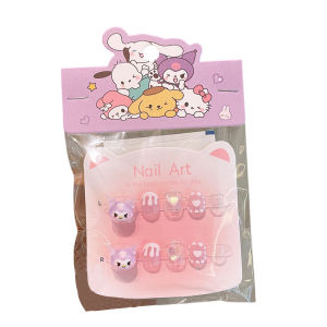 10pcs Cartoon Children's Nail Stickers: A Fun Gift for Little Girls