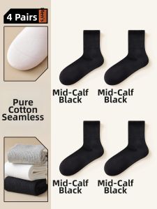 Mens Winter Autumn Cotton Antiodor Breathable Socks
