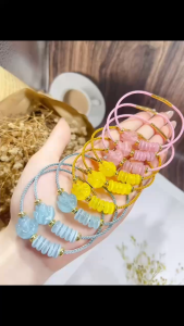 Vòng tay đá phong thuỷ mix ngũ điếu và hồ ly chất liệu bằng đá mắt mèo VT018