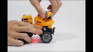 RC Truck Off Road Vehicle Excavator & Lifting Crane | Mainan Mobil Mobilan Anak Laki Laki Terbaru 2023