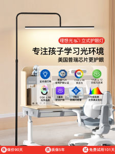 Full Spectrum Eye Protection Desk Lamp Learning Dedicated Floor Lamp Kids Myopia Prevention Desk Writing Piano Vertical Street Lamp