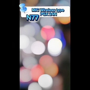 N77 MICROPHONE MIC WIRELESS PGX 68N MIK WIRELES NIRKABEL DOUBLE MICROPHONE PROFESIONAL MICROPHONE DU
