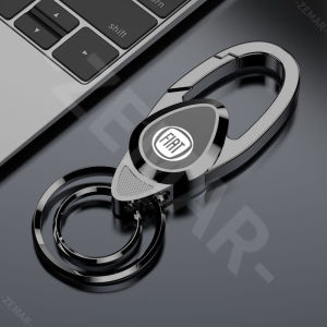 Perodua Metal Car Keychain Motorcycle Key Holder High-end Hanging Key chain Laser Printing Patterns For Perodua Alza Aruz Myvi Axia Ativa Bezza Viva Kancil Kelisa Kembara