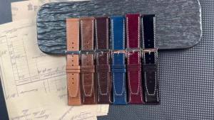 20mm 22mm Calfskin Genuine Leather Watchbands Quick Release Watch Band for Seiko for Omega Belt Vintage Brown Smartwatch Strap