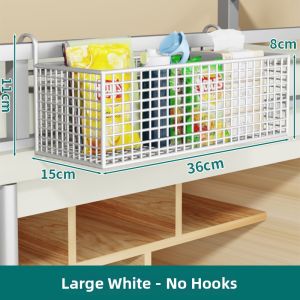 MINGZHIYIFAN | Dormitory Bedside Snack Storage Bedside Storage Basket