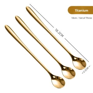 GIANXI | Stainless Steel Mixing Spoon for Coffee Baby Formula Honey and Tea 304 Stainless Steel
