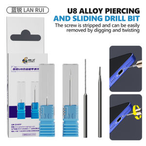 LANRUI U8 Alloy Piercing Sliding Drill Bit for Mobile Phone Repair Alloy Piercing Sliding Drill Bit Removal Extraction Tool