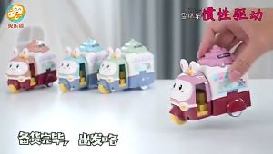 EZYLITLES Ice Cream Pop Up Car Push Car Toys for Kids Game Mini Car Ice Cream Cart Early Education Gift mainan bayi
