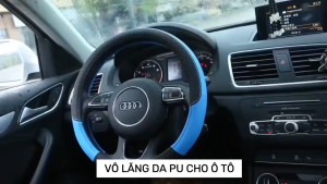 Bọc Vô Lăng Da Bọc Tay Lái Ô Tô Chất Liệu Da Cao Cấp - Thấm Hút Mồ Hôi Tốt - Phù Hợp Tất Cả Loại Xe