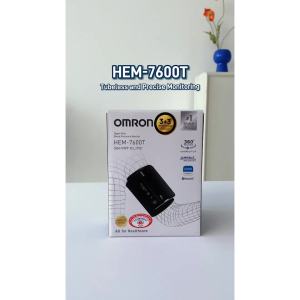 OMRON Automatic Blood Pressure Monitor    Monitor Tekanan Darah HEM-7600T  电子上臂式血压计  [Waranti Tempatan 3+3 Tahun]