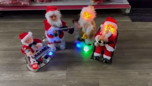 Ông già Noel Leo Dây và NHIỀU MẪU Ông già Noel Khác có nhạc vui nhộn