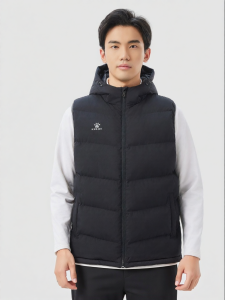 Kelme | Windproof Hooded Training Vest Winter Casual Cotton Jacket