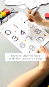 Tracing Workbook For Kids Coloring Book Erasable Writing Materials Learn-to-Write Handwriting Practice with Pen Control Educational Writing Materials